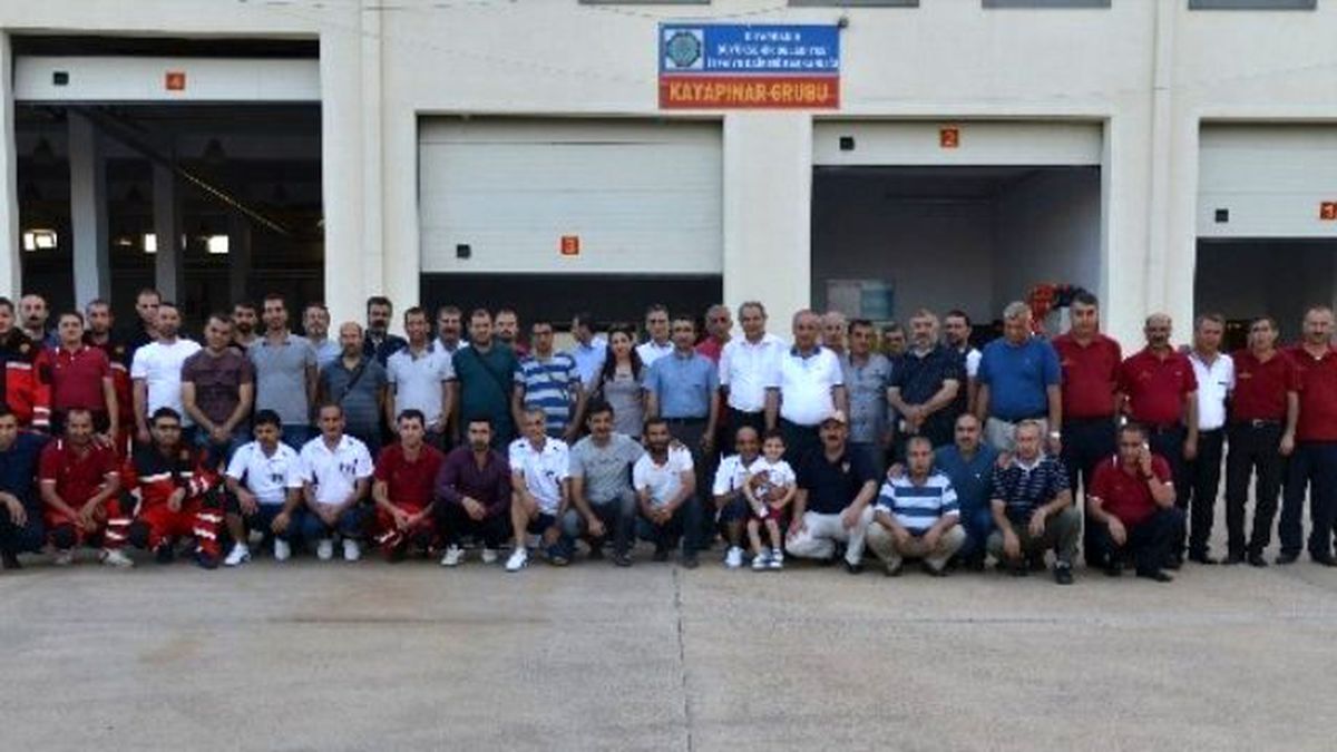 Sertifika Alan Gönüllü İtfaiyeciler Nöbet Tuttu