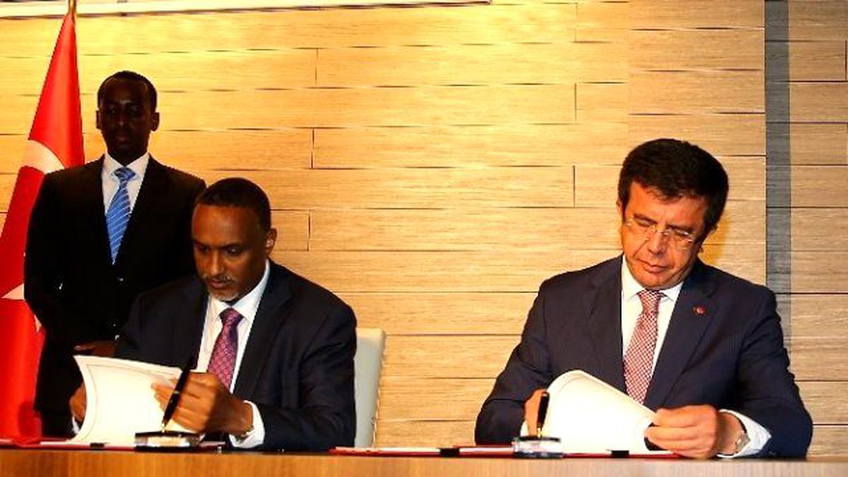 Somali ile Türkiye Arasında 9 Anlaşma İmzalandı