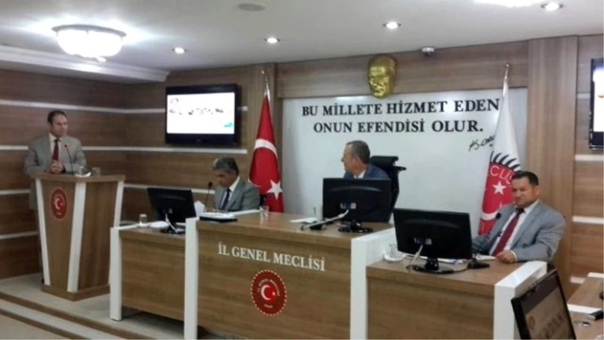 Tarım Müdürü Türkmen, Meclisi Bilgilendirdi