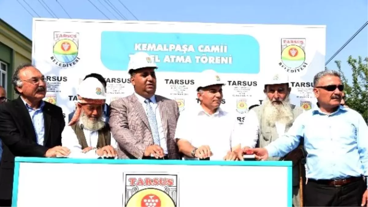 Tarsus\'ta Kemalpaşa Camisi\'nin Temeli Atıldı