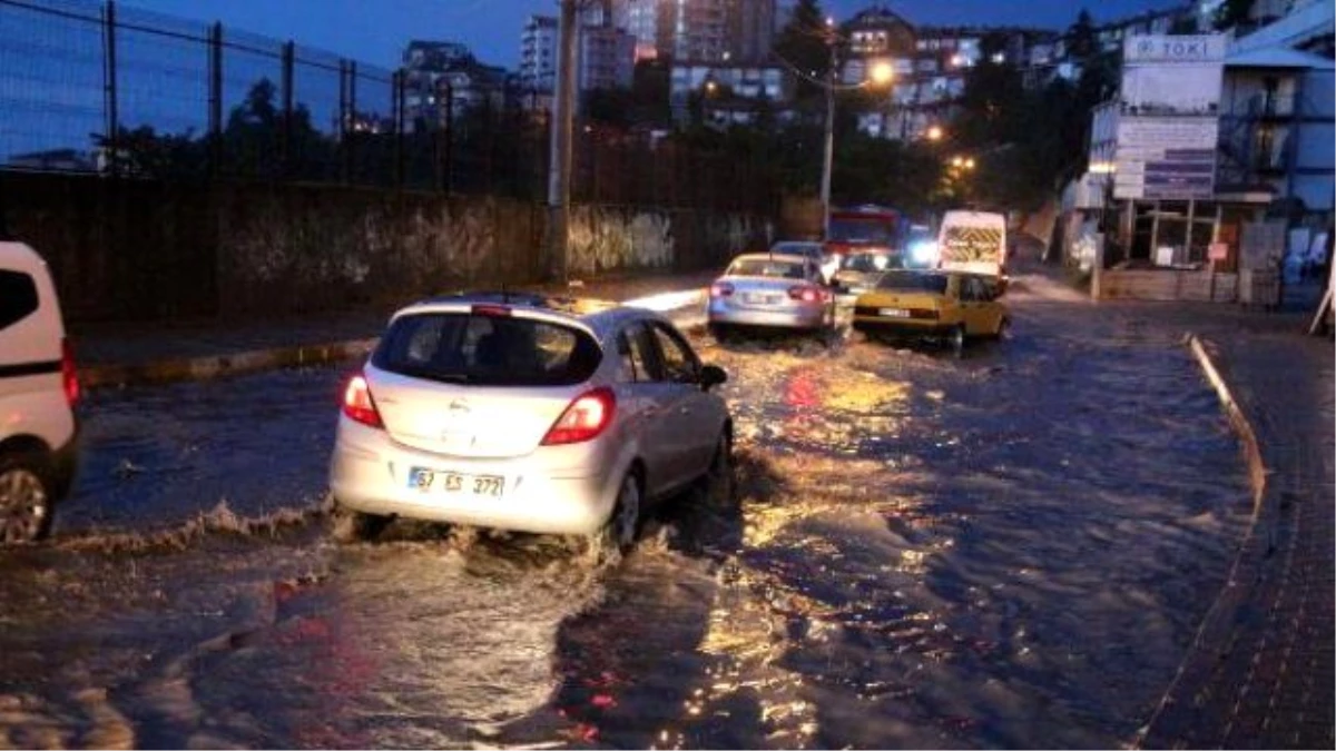 Zonguldak\'ta Yağmur Etkili Oldu