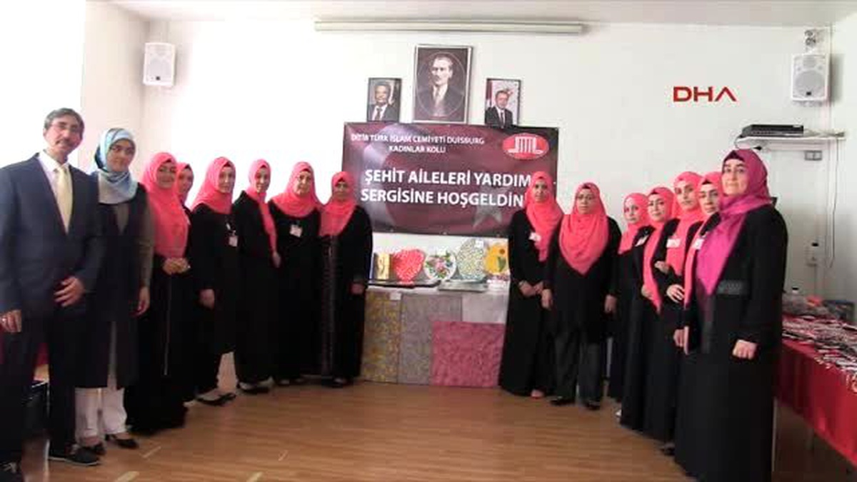 Almanya\'dan Şehit Ailelerine Anlamlı Destek