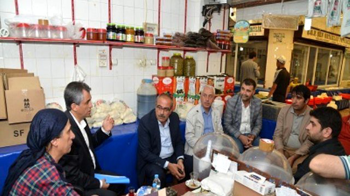 Anlı, Sur Esnafı ve Muhtarlarla Buluştu