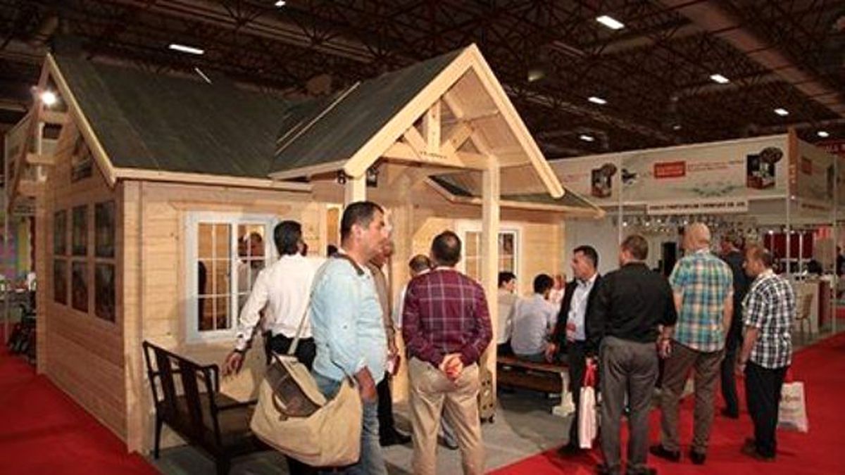 Çin Malı Çam Ev iki Saatte Hazır