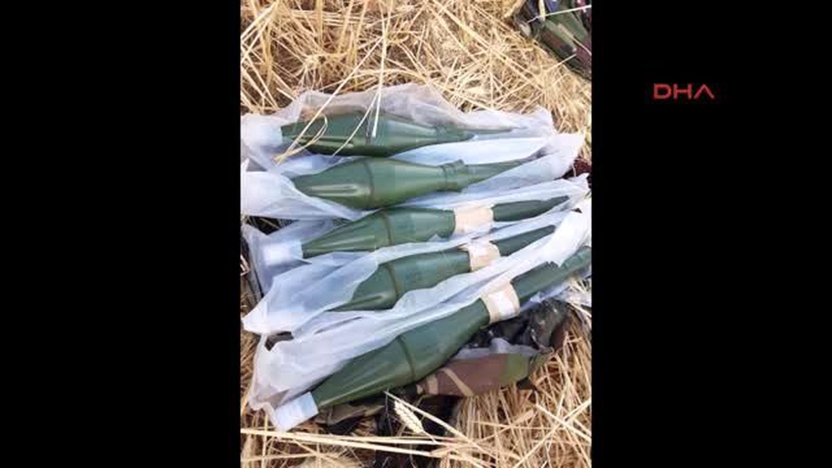 Cizre\'de PKK\'nın Patlayıcı ve Mühimmatları Ele Geçirildi