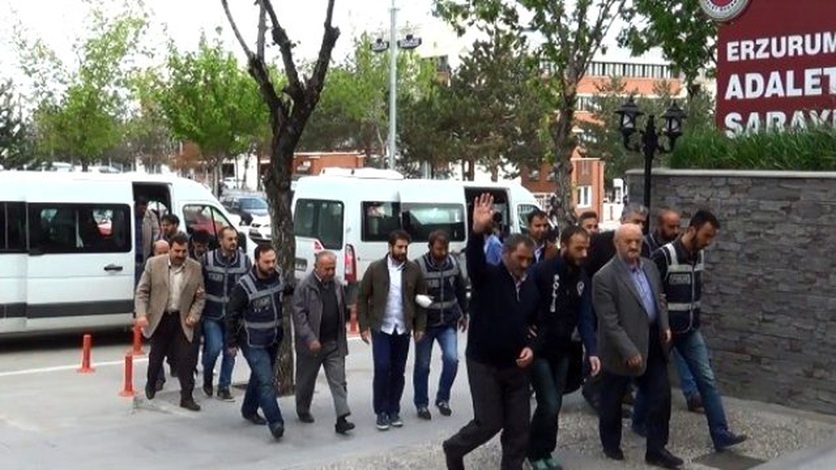 Erzurum\'da Fetö/pdy Operasyonunda 6 Tutuklama