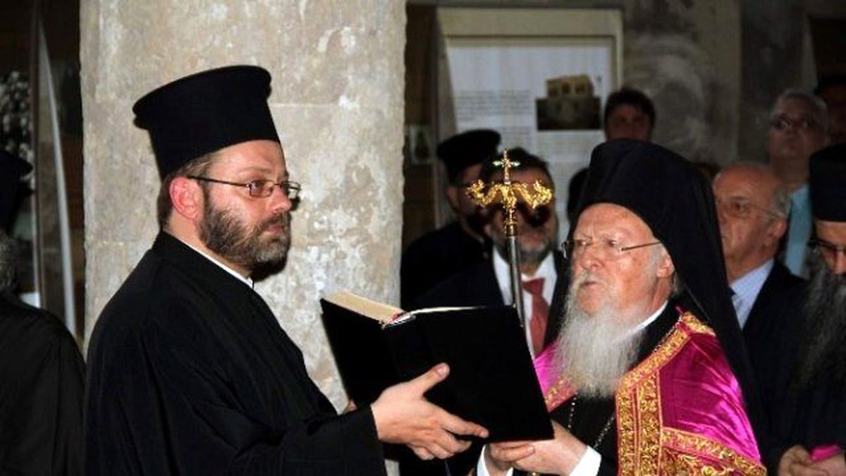Fener Rum Patriği Bartholomeos Kapadokya\'da Ayin Yönetti