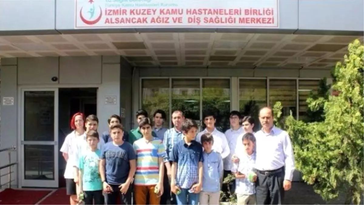 Hafız Çocuklar, Alsancak Adsm Diş Taramasından Geçirildiler