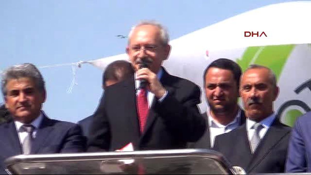 Hatay -Kemal Kılıçdaroğlu Antakya-Defne İçmesuyu İnşaatı Temel Atma Töreni?ne Katıldı -Detay