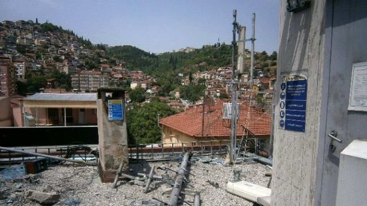 Kaçak Baz İstasyonu Kaldırıldı