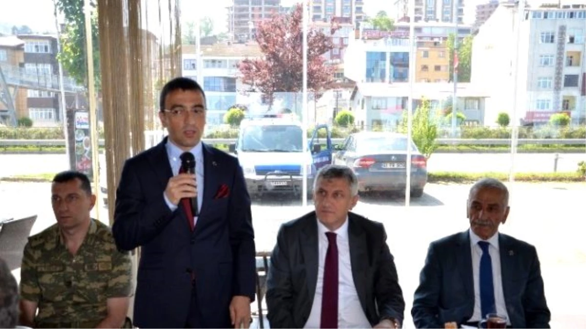 Kaymakam Arslan ve Başkan Sarıalioğlu Muhtarlarla Kahvaltıda Buluştu