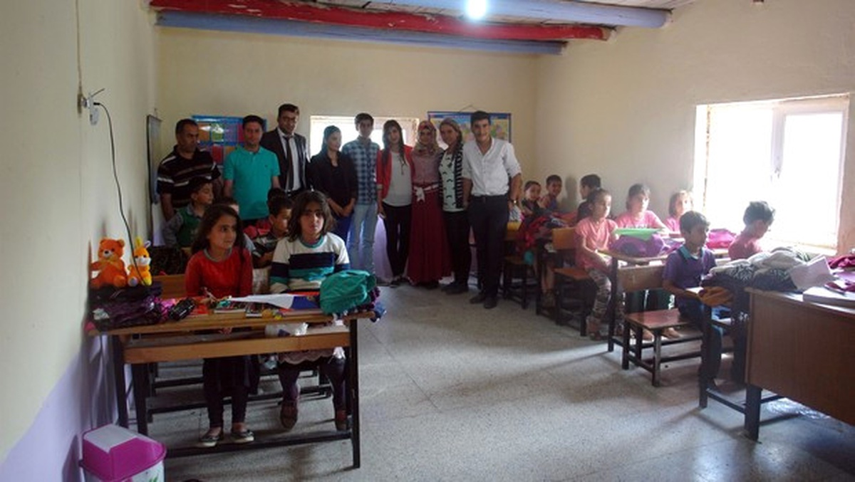 Köy Okulu "Kardeş Okul"Un Desteğiyle Yenilendi