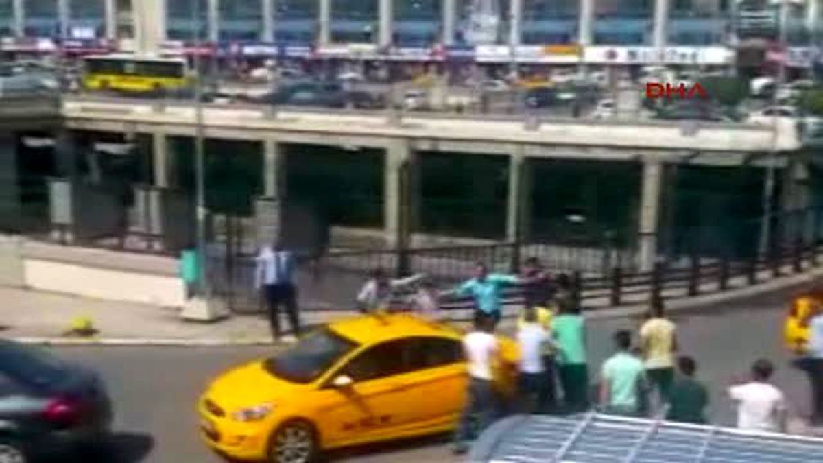 Otogarı Karıştıran Kavga Kamerada