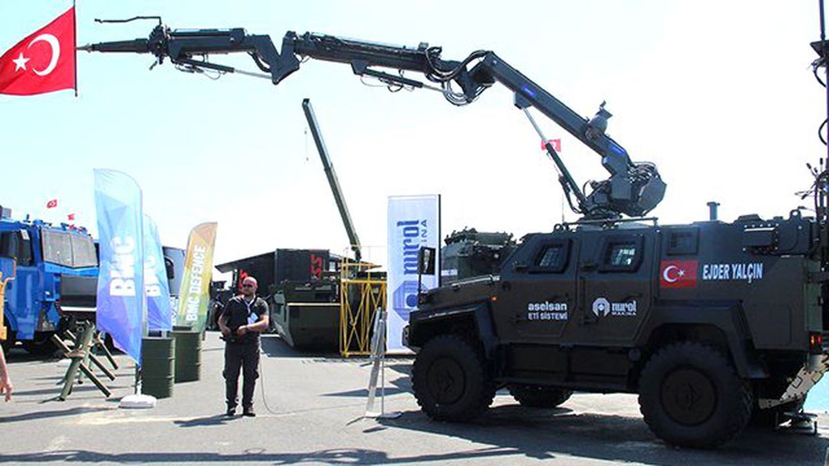 PKK'nın Bombalarını İmha Edecek Robot Geliştirildi