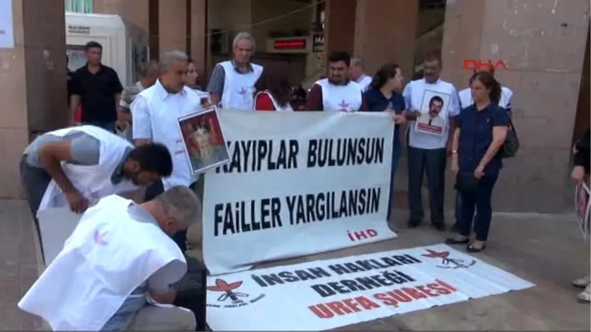 Şanlıurfa\'da Kayıp Yakınlarından Eylem