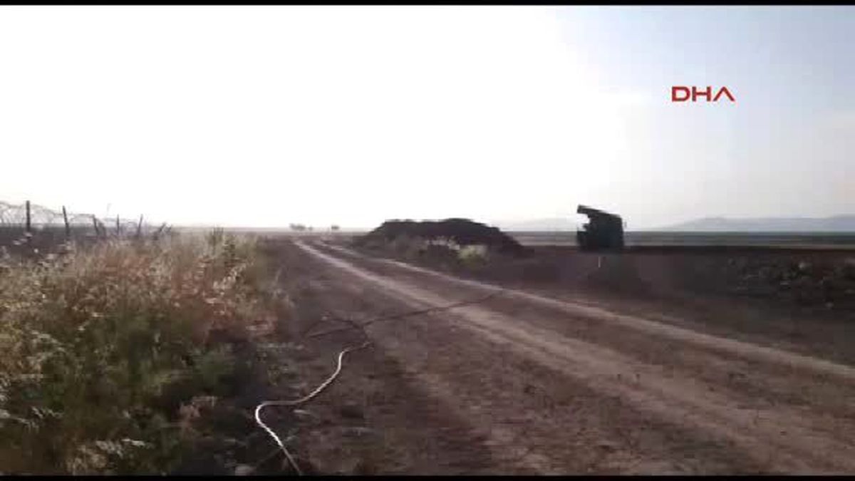 Suriye\'deki Işid Hedefleri Vuruldu 14 Işid\'li Terörist Etkisiz Hale Getirildi