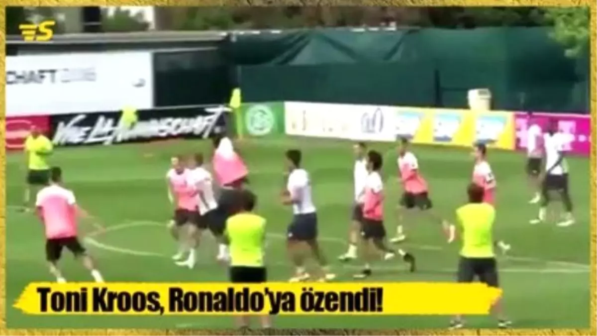 Toni Kroos, Ronaldo\'ya Özendi