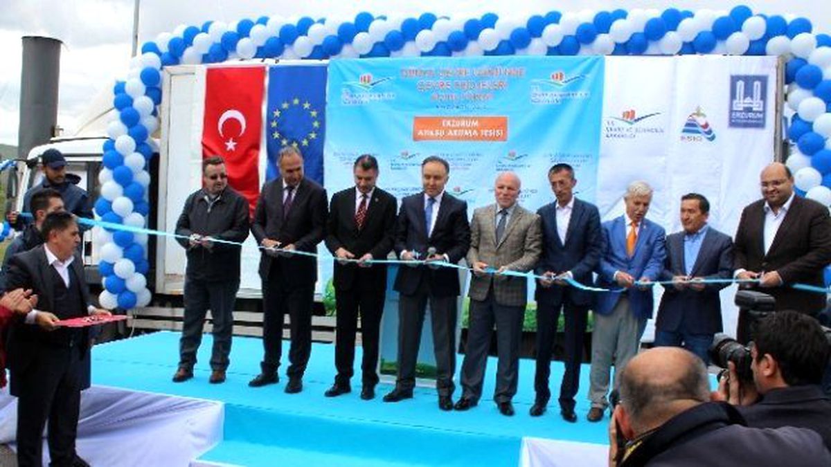 Atık Su Arıtma Tesisi Telekonferansla Açıldı