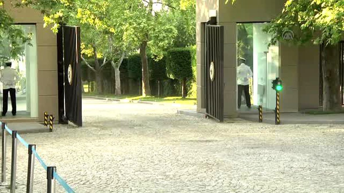 Başbakan Yıldırım Çankaya Köşkü\'ne Giriş Yaptı