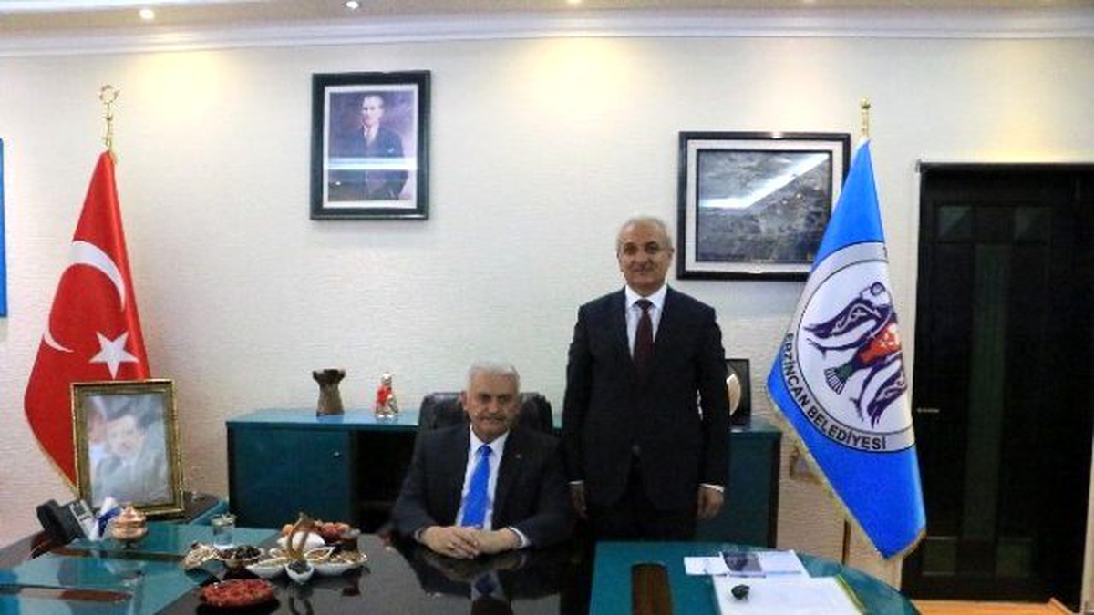 Başbakan Yıldırım Erzincan Belediyesini Ziyaret Etti