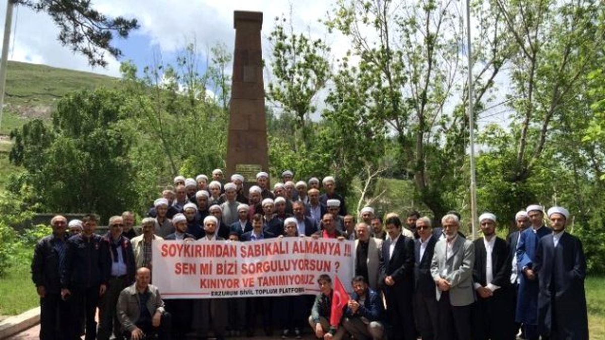 Erzurum Sivil Toplum Platformu\'ndan Almanya\'ya Sert Tepki