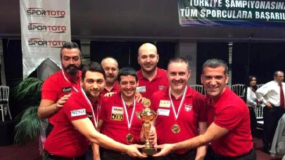 Gaziantepspor Bilardo\'da Avrupa Şampiyonu