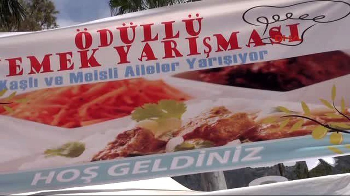 Kaş ve Meis Yemekleri Yarıştı