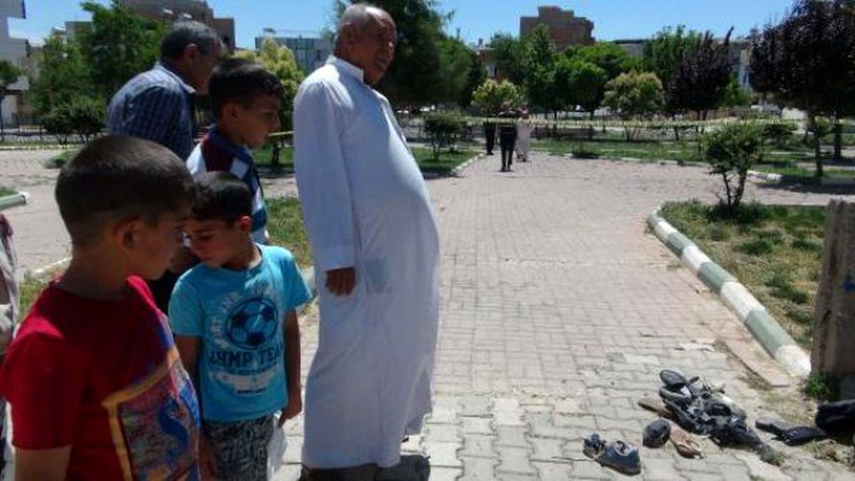 Kilis\'te Fünyeyle Patlatılan Çantadan Ayakkabı Çıktı