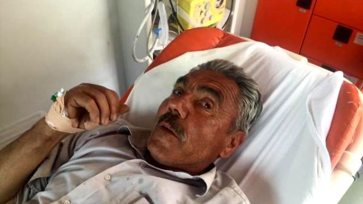 Ot Biçen Çiftçi Yanlışlıkla Tırpanla Sağ Ayağını Kesti