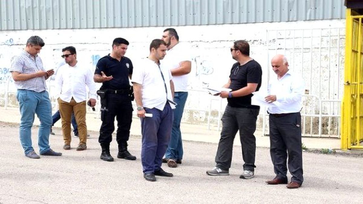 17 Eylül Stadı\'nda İncelemeler Yapıldı
