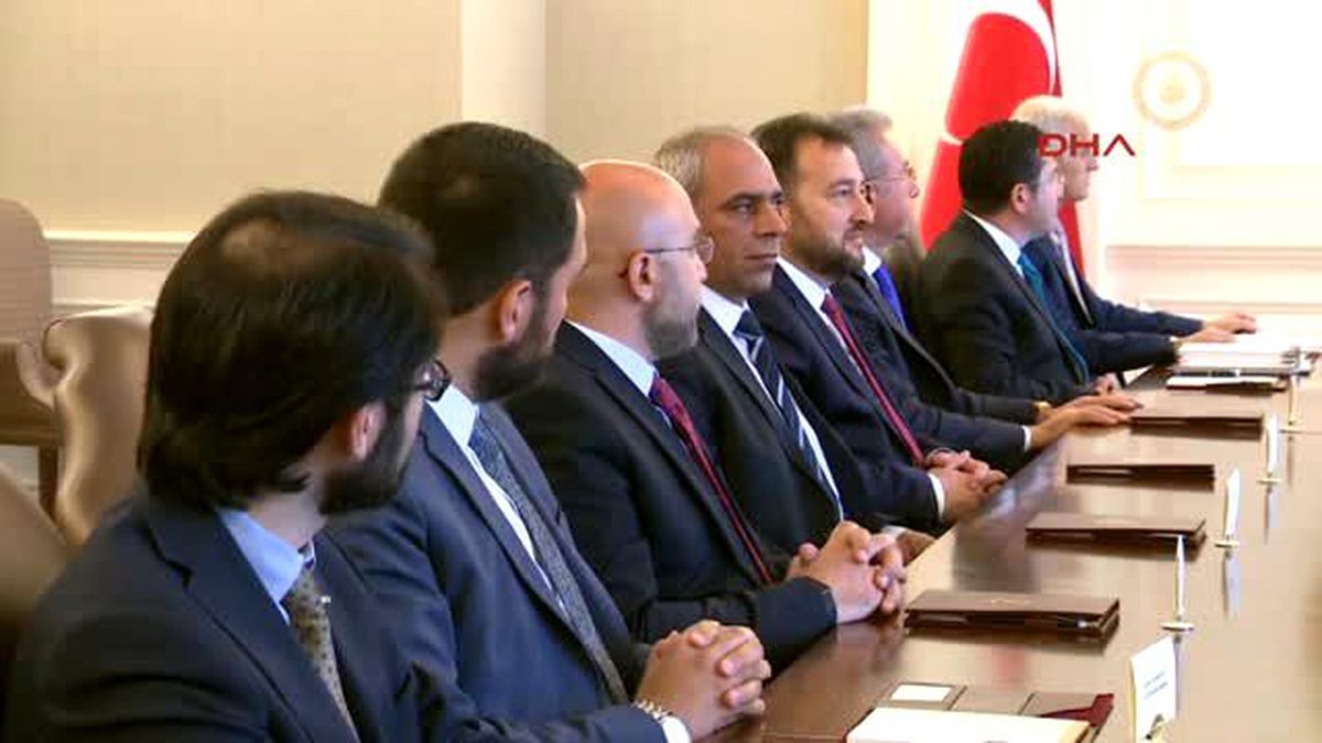 Başbakan Yıldırım, Müsiad Başkanı Opak\'ı Kabul Etti