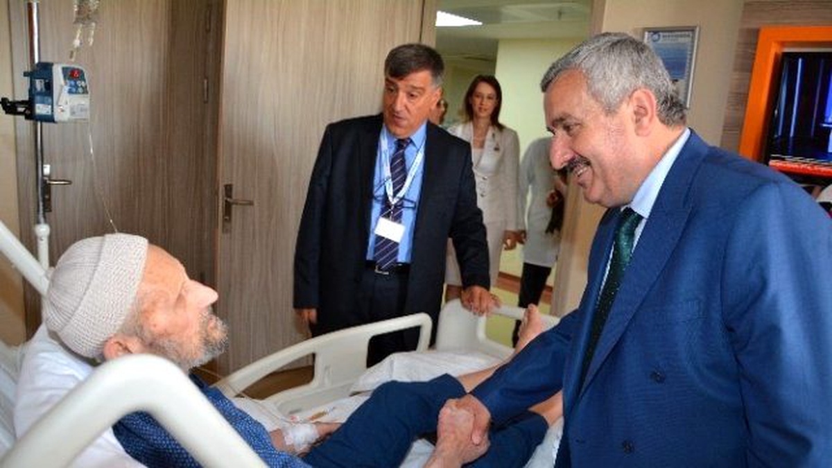 Başkan Baran Hasta Ziyaretleri Gerçekleştirdi