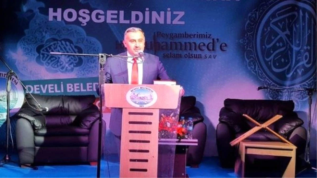 Develi\'de Ramazan Kur\'an-ı Kerim Tilavetiyle Karşılandı