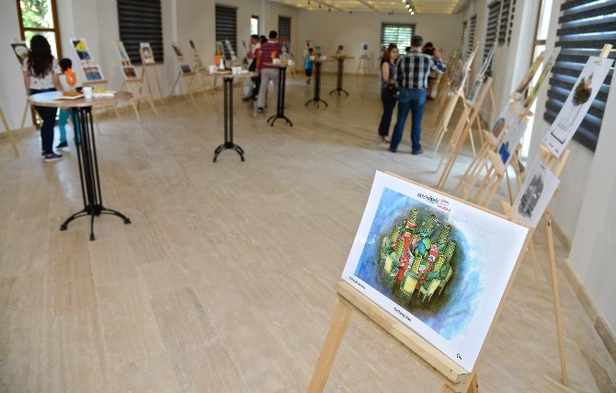 Expo 2016\'da Çevre Karikatür Sergisi