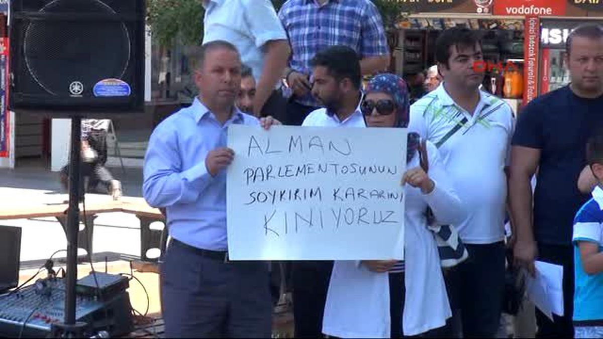 Gaziantep\'ten Almanya\'ya Tepki