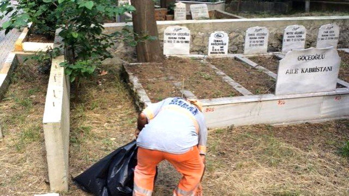 Gebze Mezarlıkları Temizleniyor