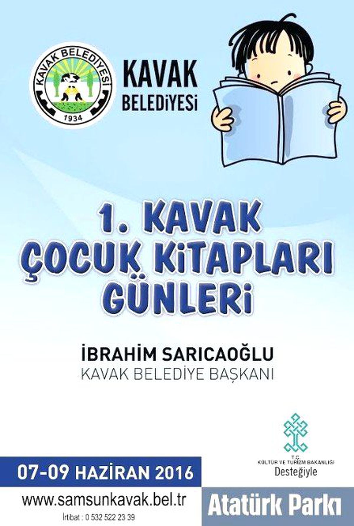Kavak\'ta Kitap Fuarı Açılıyor