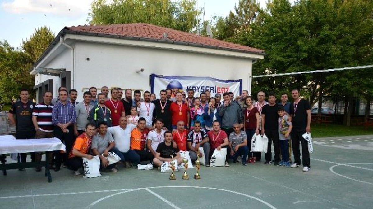Kayserigaz 9. Geleneksel Voleybol Turnuvasının Galibi Belli Oldu