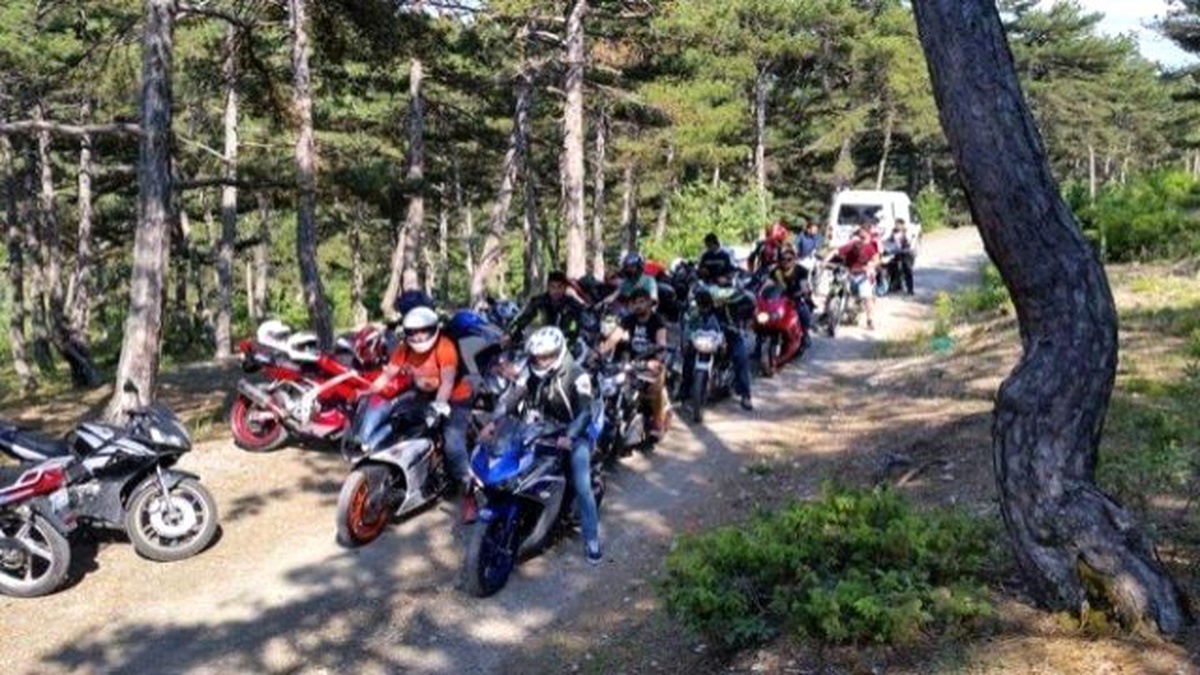 Motosiklet Tutkunları Ilıca\'da Buluştu