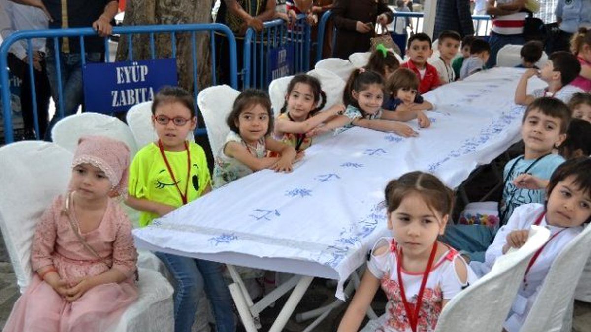 Tekne Orucu Tutan Çocuklar İftarlarını Açtı