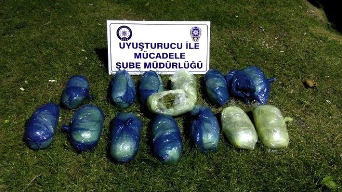 Uşak\'ta 8 Kilo 640 Gram Esrar Ele Geçirildi