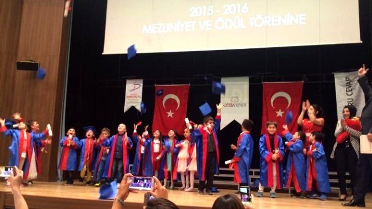 Yozgat Çözüm Koleji Öğrencileri Mezuniyet Sevinci Yaşadı