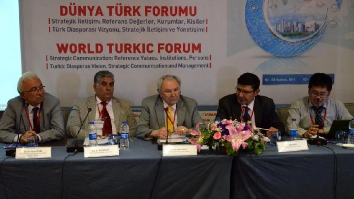 5.Dünya Türk Forumu\'nda Nogay Türkleri Konuşuldu