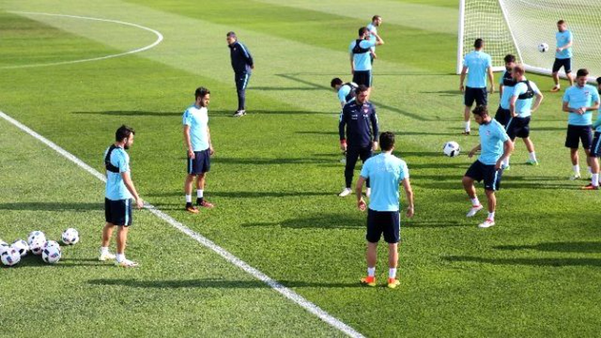 A Milli Takım, Euro 2016 Hazırlıklarını Sürdürdü