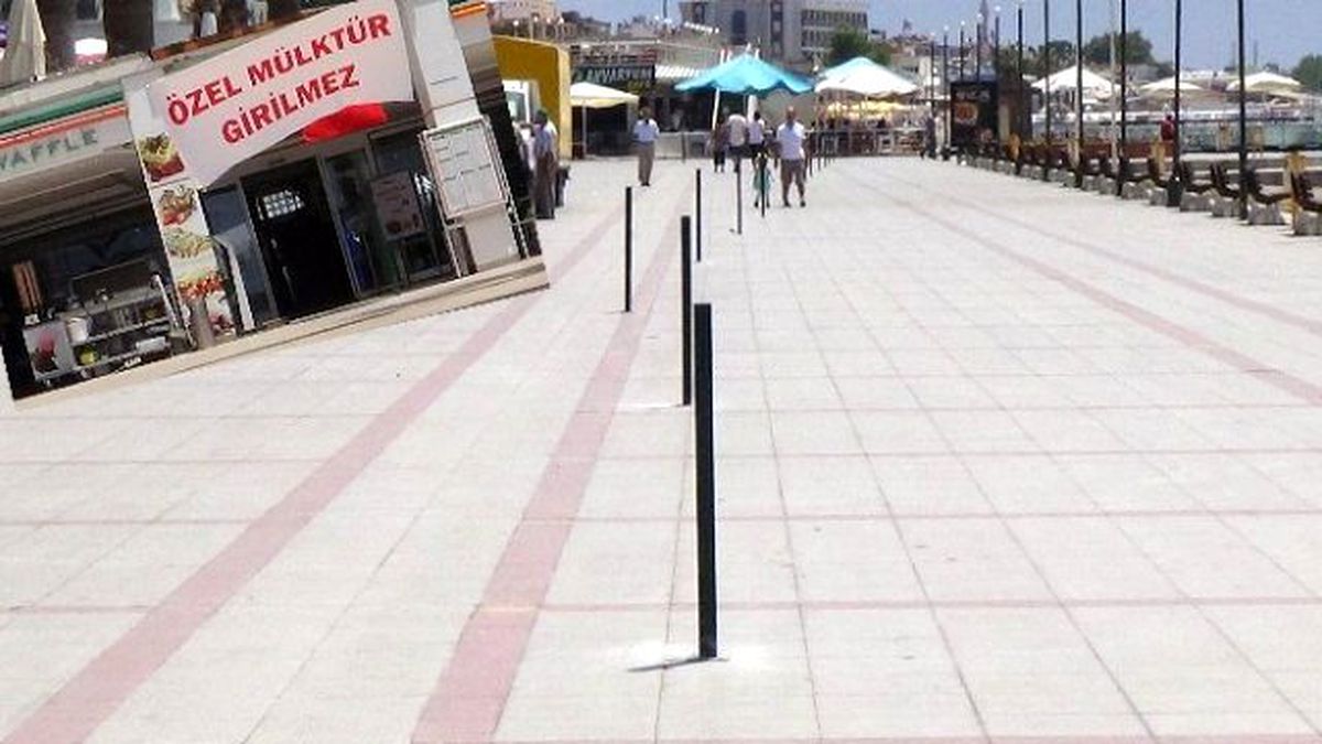 Akçay\'da Kordon Tartışması