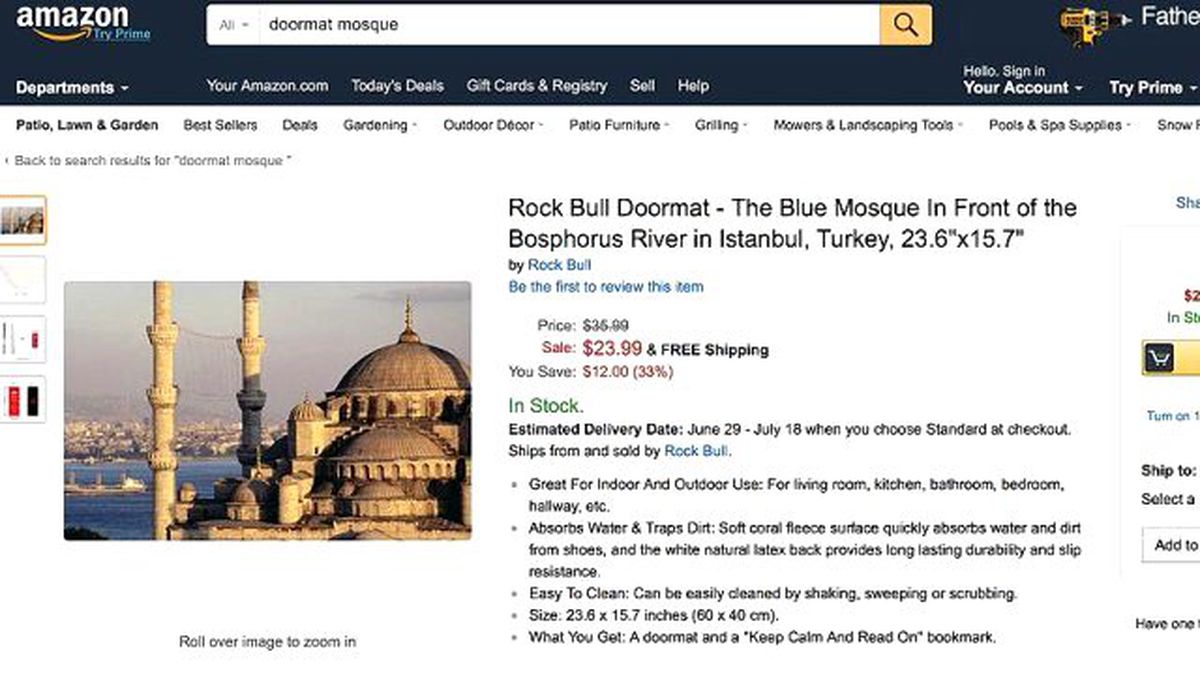 Amazon, Müslümanların Kutsallarını 'Paspas' Etti