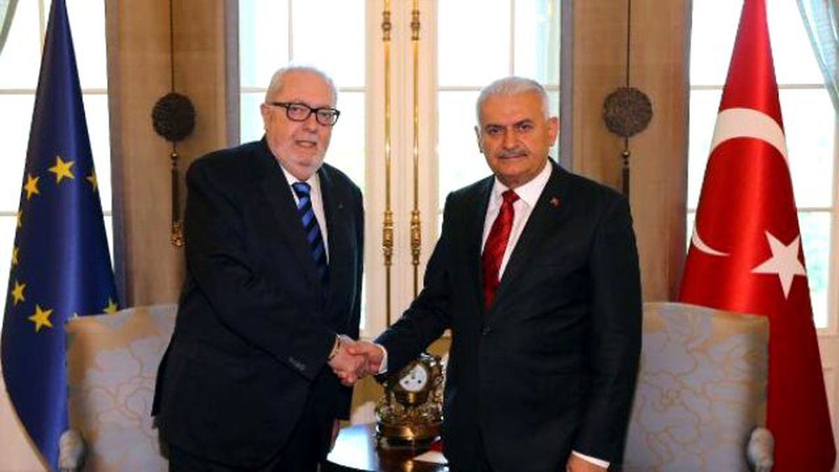 Başbakan Yıldırım, Avrupa Konseyi Parlamenter Meclisi Başkanı ile Görüştü