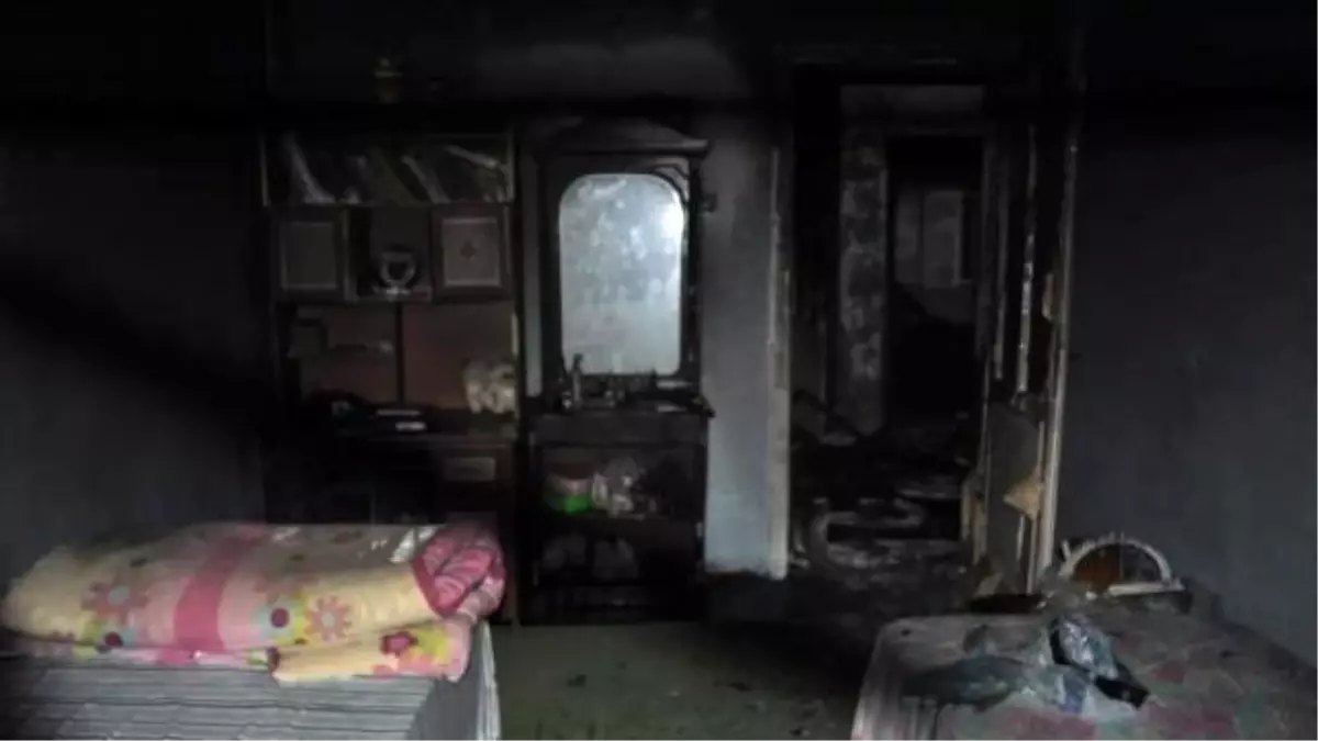 Hamile Kadın Ailesini Yangından Kurtardı