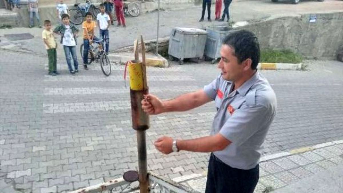 Hisarcık\'ta Ramazan Topunun Yerini Ses Bombası Aldı