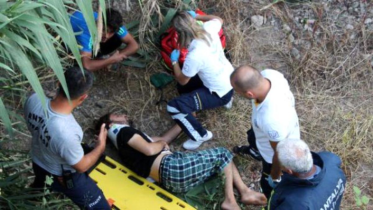 Kanala Düşen Suriyeli Baba- Oğulu Kurtarma Seferberliği